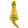 Back view of the yellow dinosaur plush toy from the Roarsome Dinos collection by Ancol