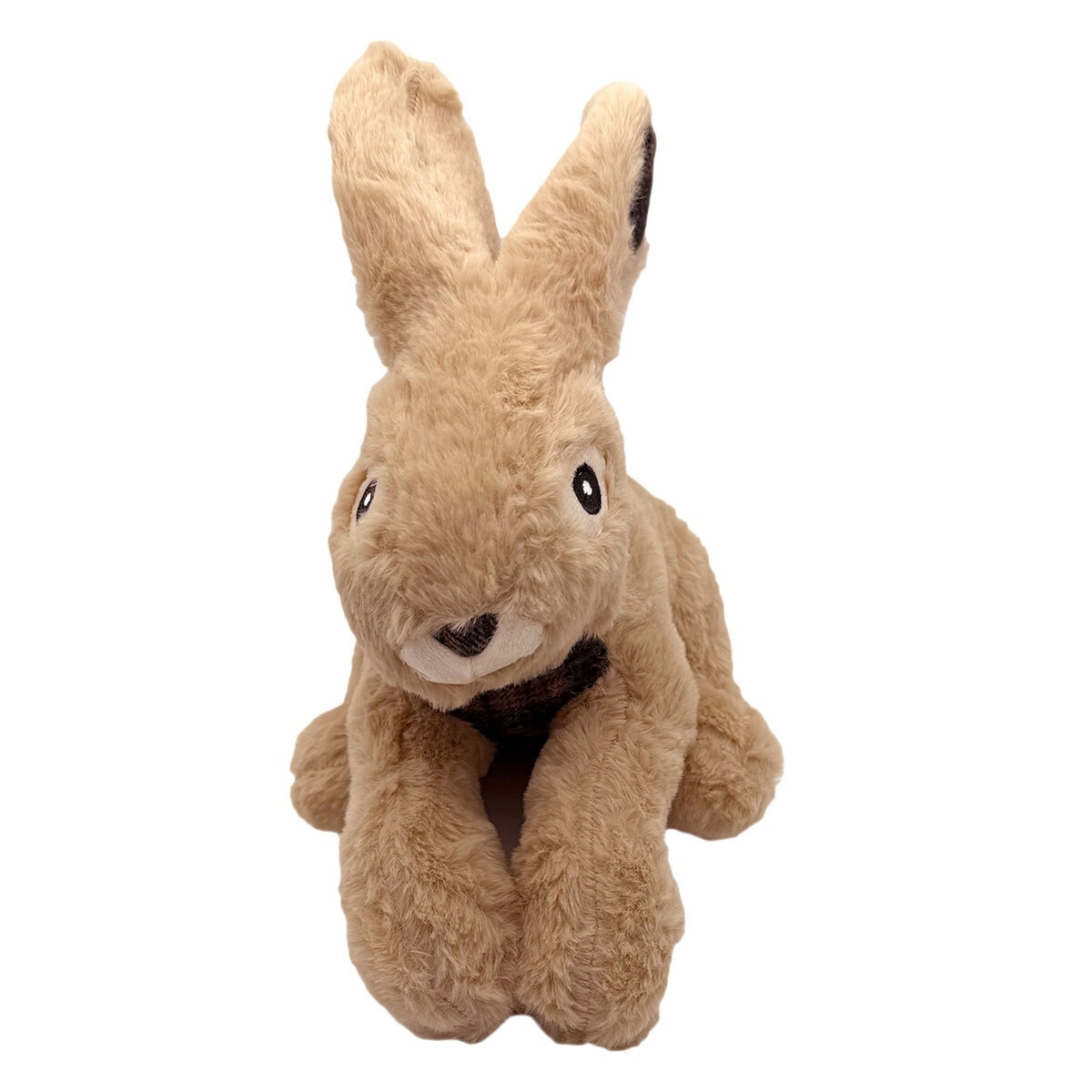 AN-DOG-0004_Tartan Bunny_Front copy The Heritage Collection Tartan Bunny dog toy, soft cuddly plush with mixed textures and squeaker, 28cm, designed for comfort and gentle play.