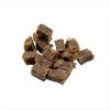 Irregular cube-shaped Buddylicious Wild Deer venison dog treats, approx. 1.5 × 1 × 0.8 cm each — 100% natural, air-dried, grain-free, and rich in omega oils – EdenWave.