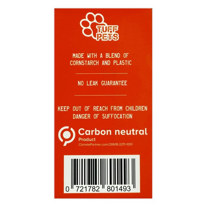 Tuff_Pets_Box_Side_B_TP-DOG-0002 Right side of Tuff Pets Heavy Duty Dog Poop Bags box – carbon neutral eco label and safety warnings – EdenWave.