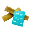 Yak_Cheese_M_2_ BL-DOG-0005 copy Buddylicious Yak Cheese Bar (Medium) – two Himalayan dog chews with brand tag, handmade from yak milk in the Himalayas. EdenWave.