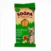 SOOPA Watermelon & Apple Dental Sticks front package – grain-free dog treats with coconut oil