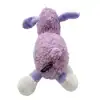 Plush dog toy Small Bite Lamb by Ancol – back view showing soft lilac plush fabric