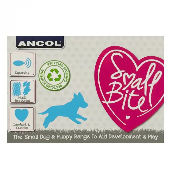 Ancol Small Bite tag – puppy and small dog range for development and play