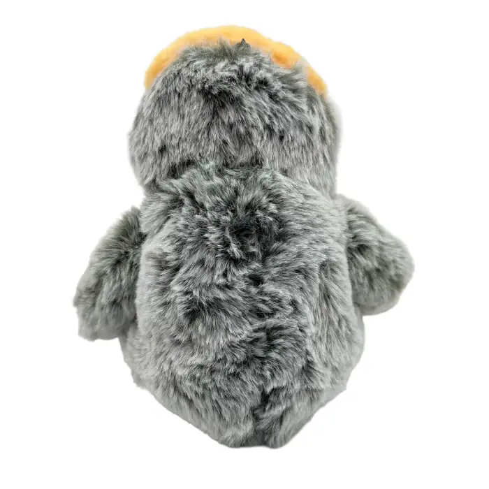 Recycled plush dog toy Scout Sloth Mini by Ancol – back view showing soft recycled fabric