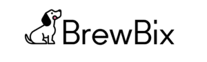 BrewBix logo – dog biscuits made from upcycled brewers' grain