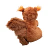 Ancol Heritage Collection Samantha Squirrel plush dog toy, back view showing bushy tail